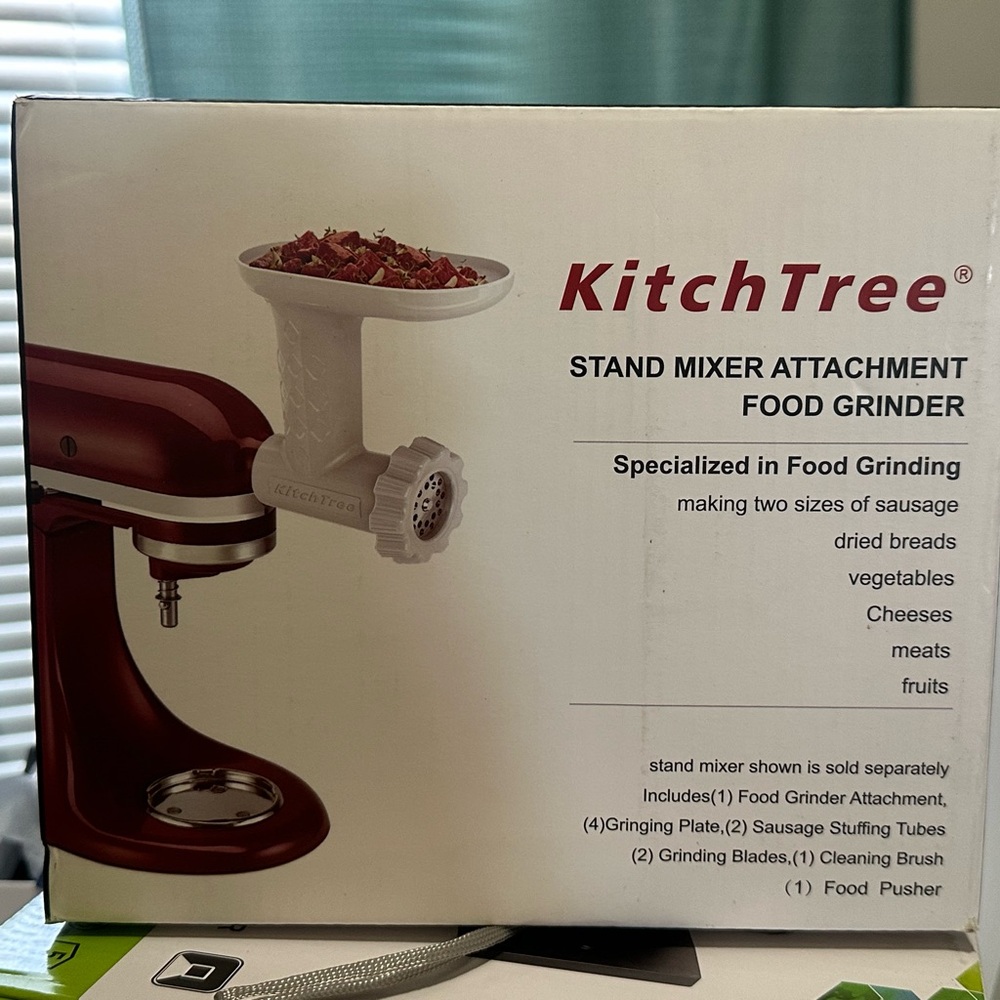 Kitchen aid stand mixer Attachment Food Grinder